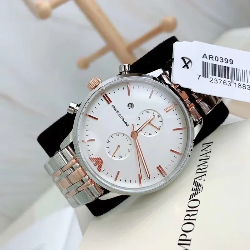 Emporio Armani Gianni Chronograph Men's Watch- AR0399